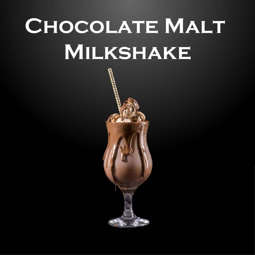 Chocolate Malt Milkshake