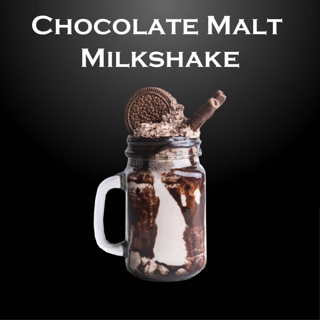 Cookout Chocolate Chip Milkshake