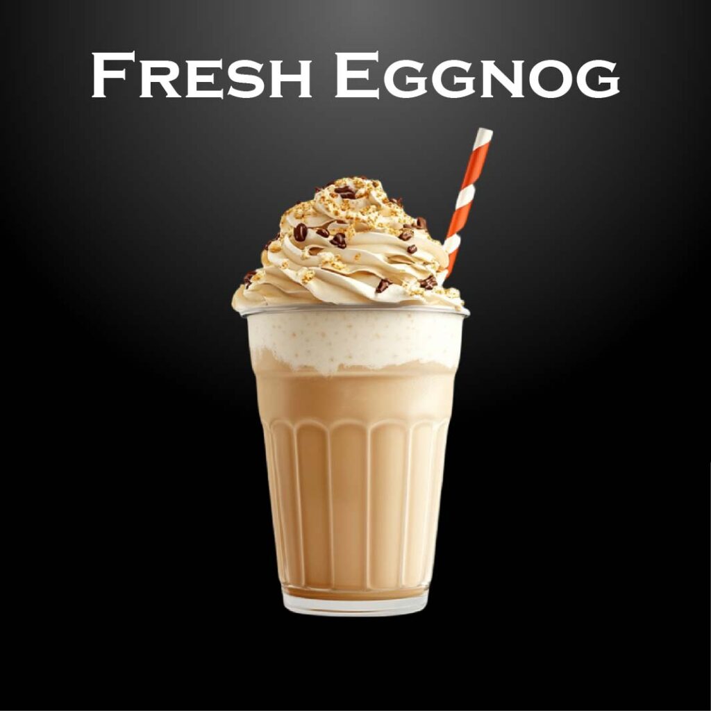 Cookout Fresh Eggnog (December)