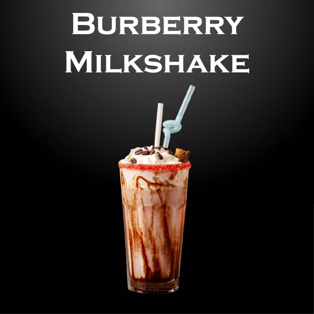 cookout Burberry Milkshake