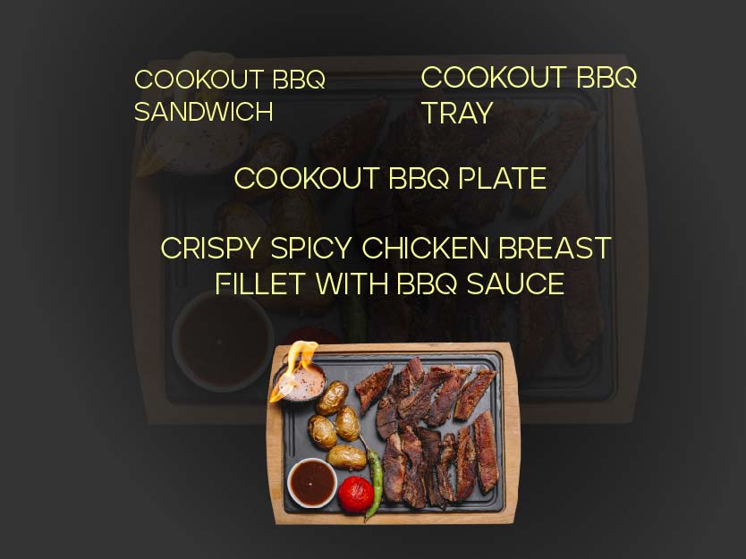 Cookout BBQ Menu